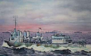 David K. Stone (1922 - 2001) "HMS Buxton"