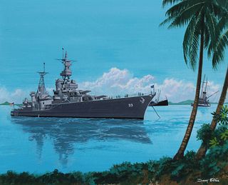 Dean Ellis (1920 - 2009) "USS Portland"