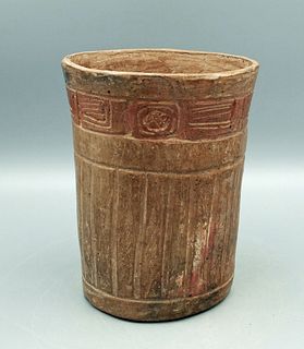 Maya Cylinder - El Salvador, ca. 400 - 700 AD