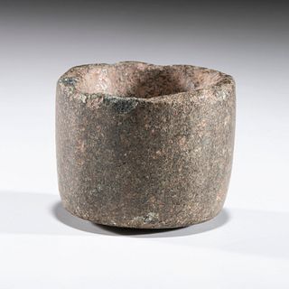 An Archaic Hardstone Cup, 2 in.
