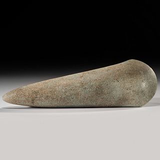 A Granite Pole Celt, 11 in.
