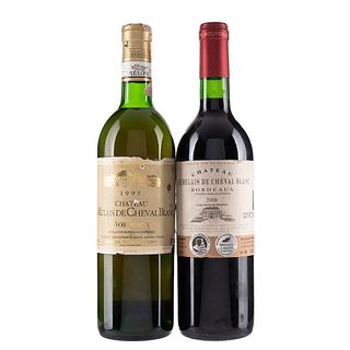 Château Le Relais de Cheval Blanc. Cosecha 1995 y 2000. Bordeaux. France. Piezas: 2. En presentaciones de 750 ml.