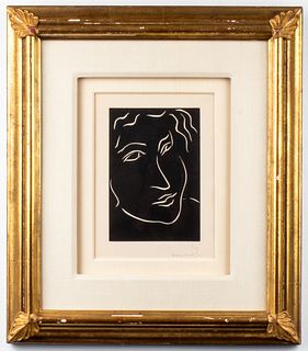 Henri Matisse "Florentine" Linocut, 1938