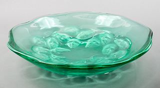 Pino Signoretto Murano Glass Centerpiece Bowl