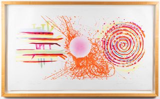 James Rosenquist "Rouge Pad" Etching, 1978
