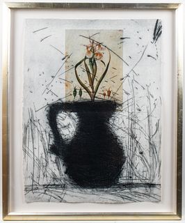 Manolo Valdes "Flores III" Etching, 1994