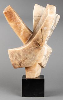 Betty Gilman Carved Stone Abstract Sculpture