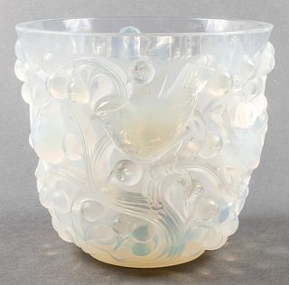 Lalique Crystal Avallon Vase