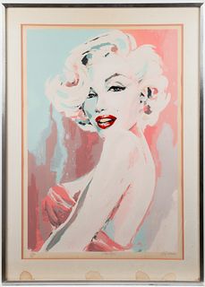 Bob Mackie "Marilyn Monroe" Pop Art Silkscreen