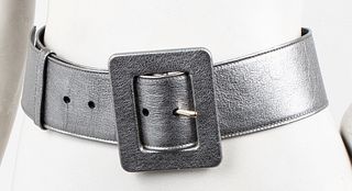 Yves Saint Laurent Metallic Leather Belt