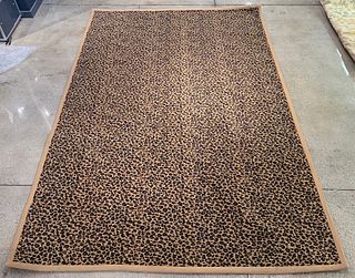 Modern Cheetah Print Room-Size Carpet 12' x 8'