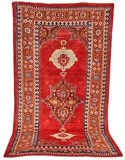 Bidjar Carpet, Persia, ca. 1875; 11 ft. 6 in. x 6 ft.