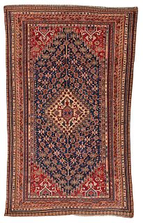 Qashgai Rug, Persia, ca. 1900; 8 ft. 2 in. x 5 ft. 2 in.
