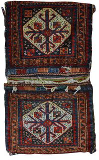 Luri Bag Set, Persia, ca. 1900; 3 ft. x 1 ft. 9 in.