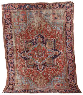 Heriz Carpet, Persia, ca. 1925; 9 ft. 9 in. x 7 ft.