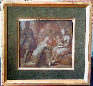Visitation by Magi, Domenico Ghirlandaio, Oil on Board