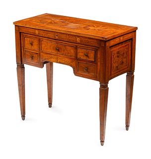 A North Italian Marquetry Dressing Table