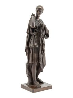 A Continental Bronze Classical Figure