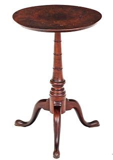 American Chippendale Cherry Candlestand