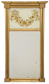 Two Federal Giltwood Mirrors