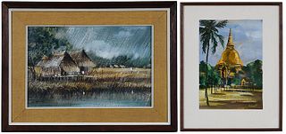 Two Southeast Asian Paintings