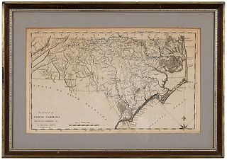 Lewis - Map of North Carolina, 1795
