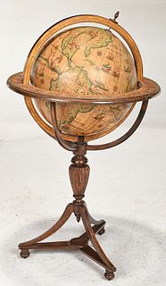 George III Style Terrestrial Library Globe
