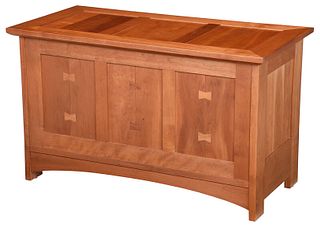 Stickley Arts and Crafts Style Lift Top Chest