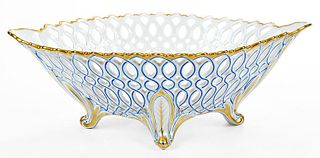 William Guérin Reticulated Porcelain Bowl 