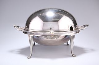 AN EARLY 20TH CENTURY ELECTROPLATED BREAKFAST WARMER, by Wa