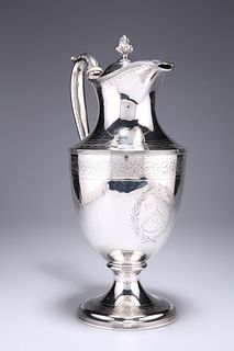 A SCOTTISH SILVER EWER IN NEO-CLASSICAL STYLE, body marked 