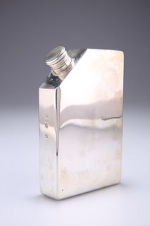 A VICTORIAN SILVER FLASK, by William Gibson & John Lawrence