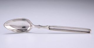 AN AUSTRIAN SILVER MARROW SCOOP AND SPOON COMBINATION, make