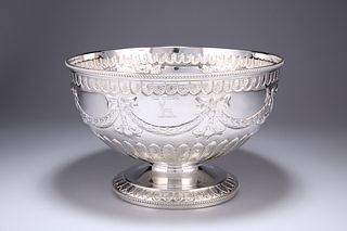A VICTORIAN SILVER ROSEBOWL, by Atkin Brothers, Sheffield 1