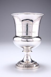 A WILLIAM IV SILVER GOBLET, by John James Whiting, London 1