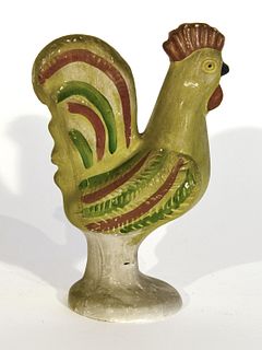 Large Chalkware Rooster