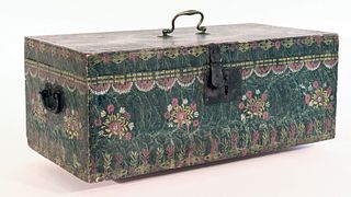 Very Fine Paint-Decorated Box