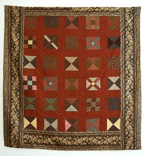 Fine Early Chintz Quilt