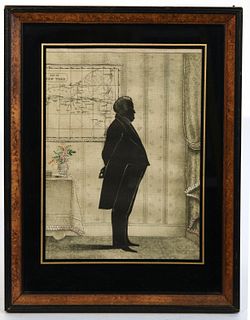 William Henry Brown - Silhouette of Dewit Clinton