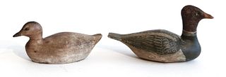 Two Miniature Decoys Attributed to Boyd