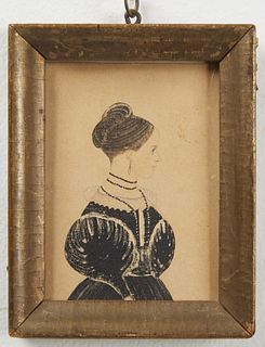 Miniature Portrait of a Lady