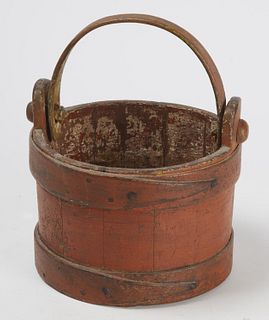 Early Bucket in Old red Paint