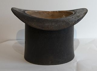 Cast Iron Tophat Spittoon Goulds Manf. NY