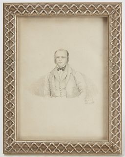Six 1830's Pencil Portraits