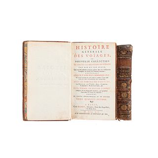Prevost, Antoine François. Histoire Generale des Voyages ou Nouvelle Collection de Toutes les Relations de Voyage... 1754. Pzs 2.