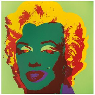ANDY WARHOL, II. 25 : Marilyn Monroe, Stamp on back, Serigraphy without print number, 35.9 x 35.9" (91.4 x 91.4 cm)