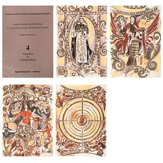 CARMEN PARRA, Santo Domingo, Signed, Serigraphies 14 / 200, 27.5 x 19.6" (70 x 50 cm) each, Pieces: 4, in binder