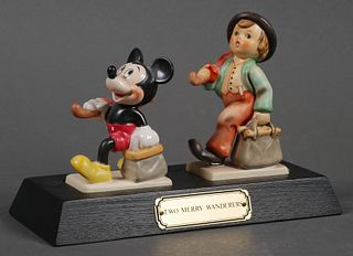 Hummel Disney TWO MERRY WANDERERS Signed 