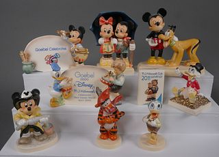 (8) Disney Goebel Figurines 