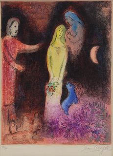 MARC CHAGALL (RUSSIAN-FRENCH, 1887-1985).